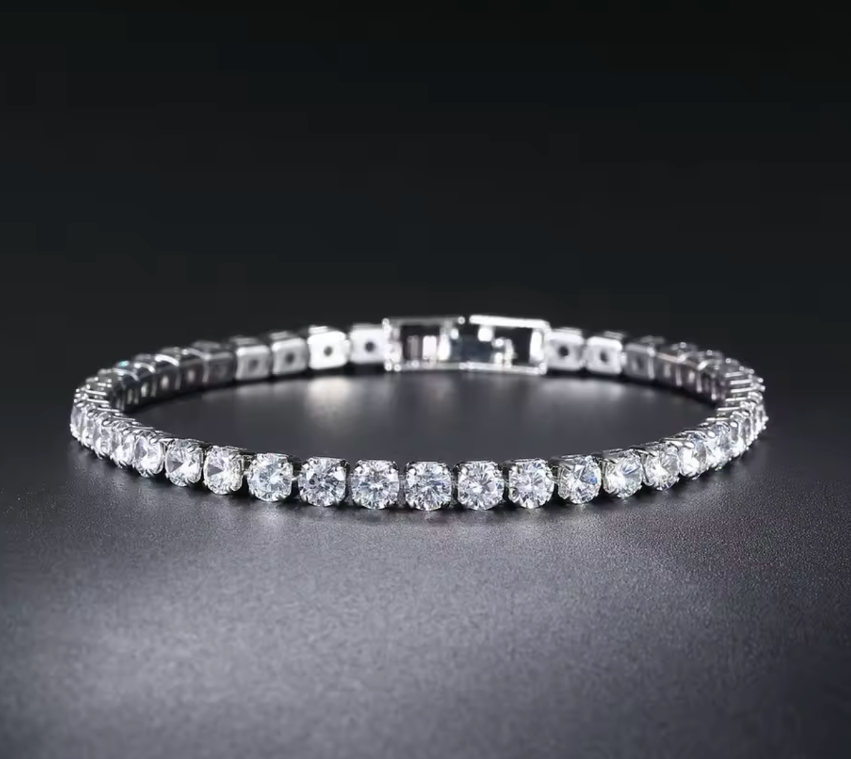 Women’s 4mm Zirconia Tennis Bracelet