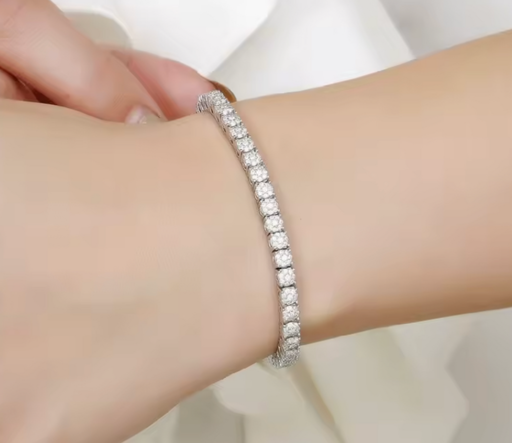 Women’s 4mm Zirconia Tennis Bracelet