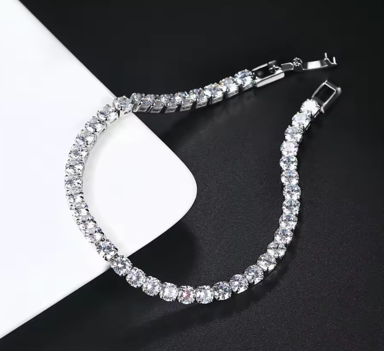 Women’s 4mm Zirconia Tennis Bracelet