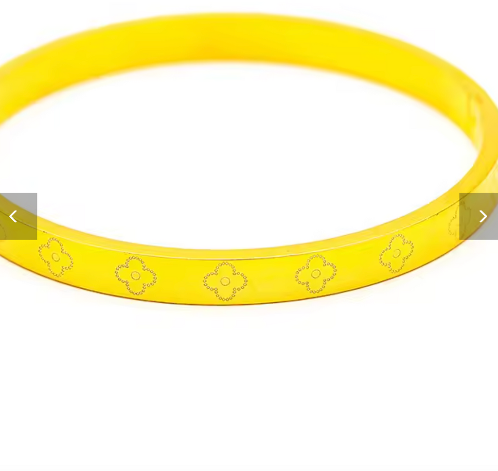 24K Gold Luxury Bangle for Woman