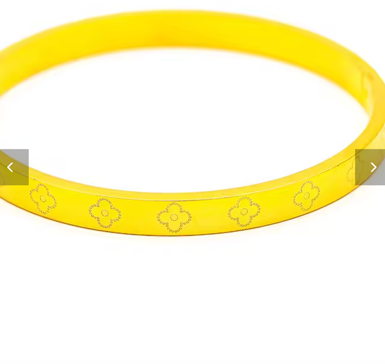 24K Gold Luxury Bangle for Woman
