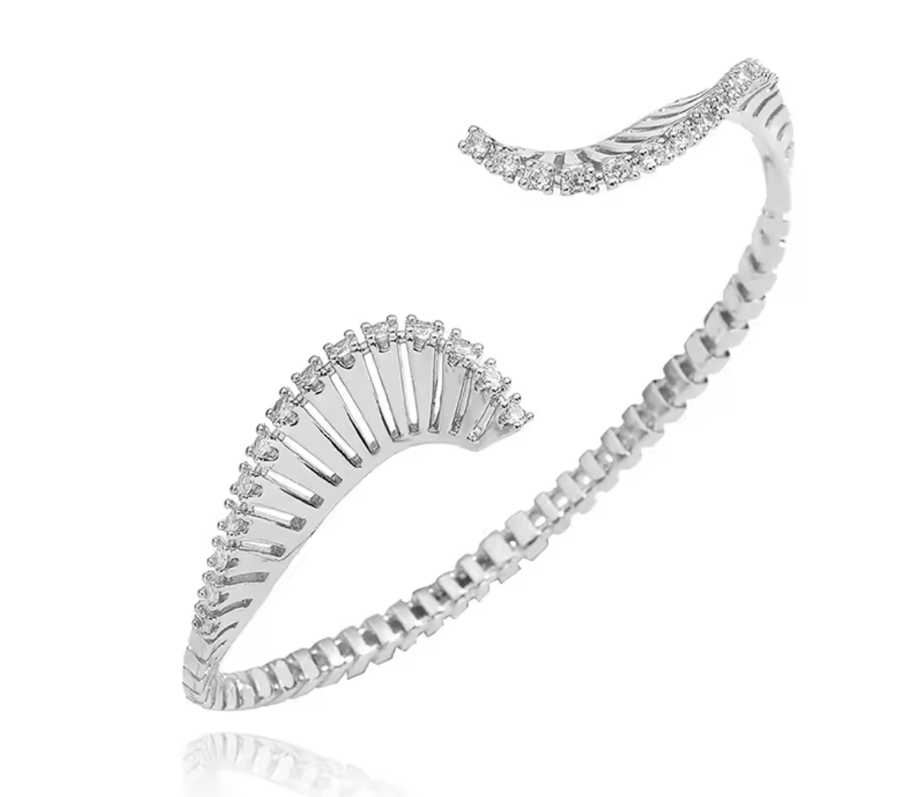 18K Gold Plated Crystal Zircon Bracelet